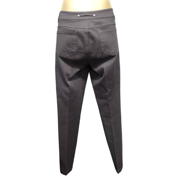 Morrissey Low Rise Pants with Slightly Tapered Ankle, Gray, Size 4 - Picture 3 of 6